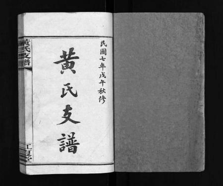 湖南黄氏族谱-长沙尊阳黄氏支谱 [11卷,及卷首].pdf电子版插图2