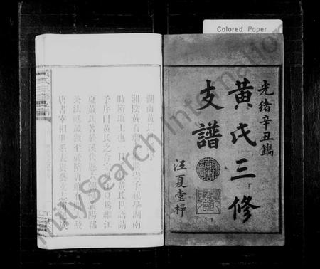 湖南黄氏族谱-黄氏三修支谱 [4卷,首1卷].pdf电子版插图2