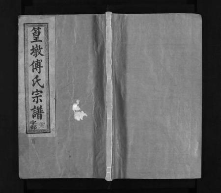 江西傅氏族谱-篁墩傅氏宗谱 [12卷,首末各1卷].pdf电子版插图1