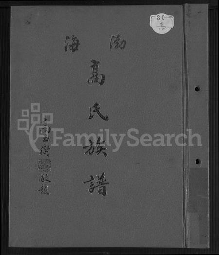 广东、福建高氏族谱-渤海高氏族谱.pdf电子版