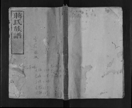 湖南蒋氏族谱-蒋氏族谱[不分卷].pdf电子版