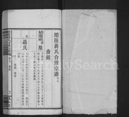 湖南蒋氏族谱-醴陵蒋氏合修宗谱 [15卷].pdf电子版插图1