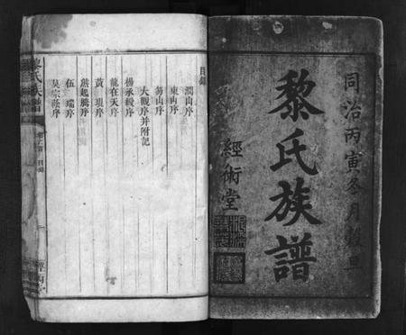 湖南黎氏族谱-黎氏族谱 [残卷].pdf电子版插图2