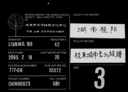 湖南李氏族谱-城南李氏族谱 [不分卷].pdf电子版