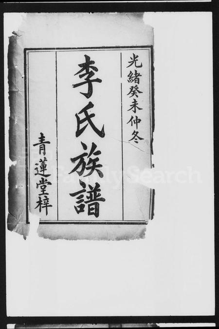 湖南李氏族谱-李氏三修族谱 [8卷].pdf电子版插图3