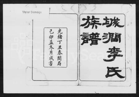 湖南李氏族谱-李氏三修族谱 [29卷,首2卷,末1卷].pdf电子版插图1