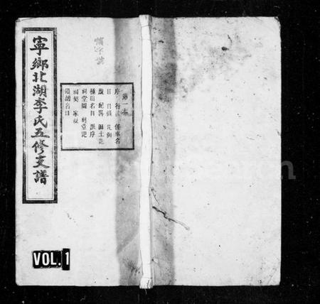 湖南李氏族谱-李氏支谱 [8卷,含首1卷].pdf电子版插图1