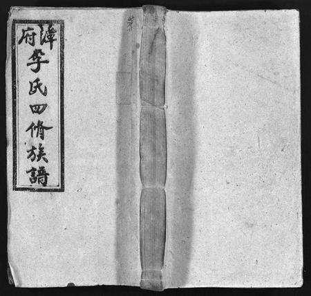 湖南李氏族谱-潭府李氏四修族谱[52卷,首上下,末2卷].pdf电子版插图1