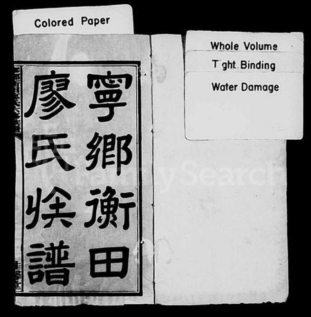 湖南廖氏族谱-衡田廖氏六修族谱 [19卷,首3卷].pdf电子版插图2