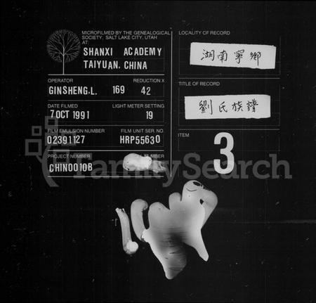 湖南刘氏族谱-刘氏族谱 [21卷].pdf电子版