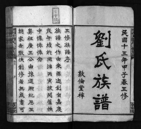 湖南刘氏族谱-湘乡洞井刘氏三修族谱 [23卷,首1卷,末3卷].pdf电子版插图2