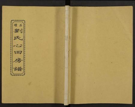 湖南刘氏族谱-石磴刘氏心田房谱 [10卷].pdf电子版