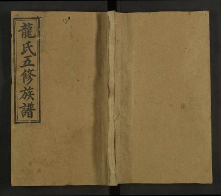 湖南龙氏族谱-龙氏五修族谱 [22卷,首2卷].pdf电子版