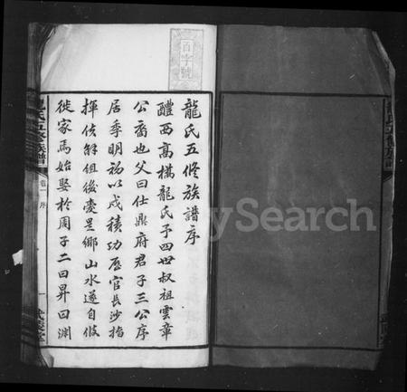 湖南龙氏族谱-龙氏五修族谱 [37卷].pdf电子版插图3