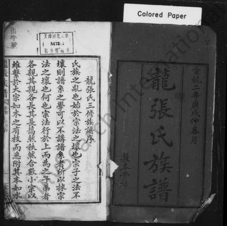 湖南龙张氏族谱-龙张氏族谱 [8卷,首未各1卷].pdf电子版插图2