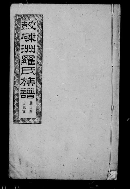 湖南罗氏族谱-罗氏八修族谱 [95卷,首3卷,末2卷].pdf电子版插图5