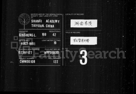 湖南罗氏族谱-罗氏支谱 [9卷,首3卷].pdf电子版