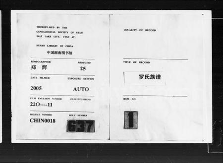 湖南罗氏族谱-罗氏族谱.pdf电子版