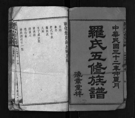 湖南罗氏族谱-罗氏族谱 [18卷,首1卷].pdf电子版插图2