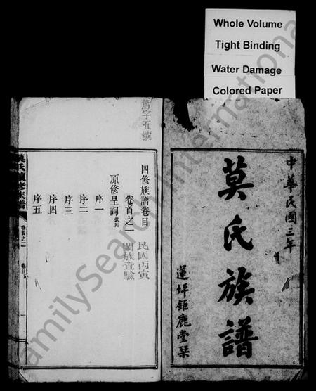 湖南莫氏族谱-莫氏族谱 [17卷,首2卷,末4卷].pdf电子版插图2