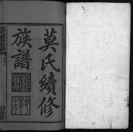 湖南莫氏族谱-莫氏续修族谱 [11卷,系图2卷,首2卷].pdf电子版插图2