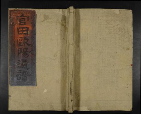 湖南欧阳氏族谱-官田欧阳通谱 [34卷,及卷首].pdf电子版