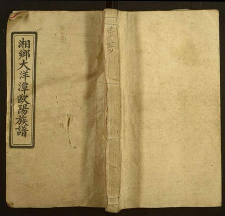 湖南欧阳氏族谱-湘乡大洋潭欧阳氏族谱[35卷,首7卷].pdf电子版