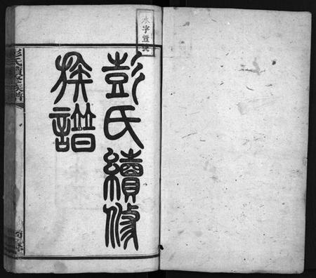 湖南彭氏族谱-上湘石花彭氏族谱[26卷, 卷首上中下, 续卷首1].pdf电子版插图2