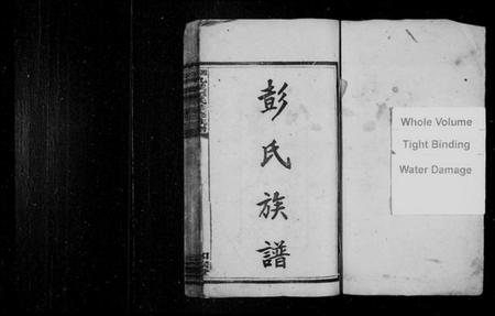 湖南彭氏族谱-湘乡九溪彭氏续修族谱 [21卷].pdf电子版插图2