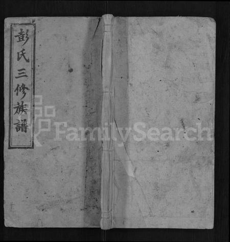 湖南彭氏族谱-青茅冈彭氏三修族谱 [54卷,首末各3卷].pdf电子版