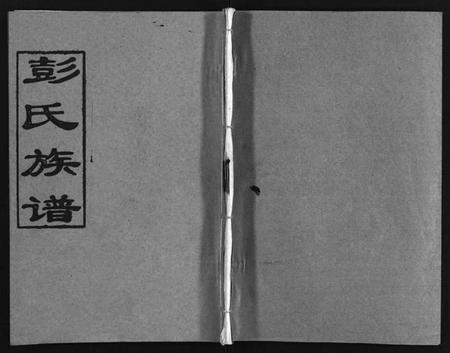 湖南彭氏族谱-彭氏族谱 [11卷,首1卷].pdf电子版插图1