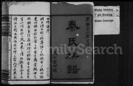 湖南秦氏族谱-秦氏族谱 [29卷,首末各1卷].pdf电子版插图2