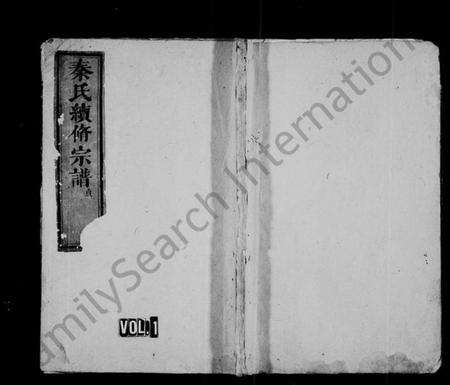 湖南秦氏族谱-秦氏续修宗谱 [8卷].pdf电子版插图1