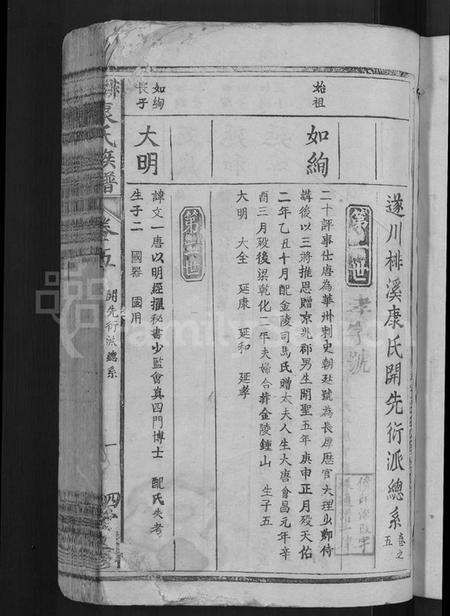 江西康氏族谱-棑溪康氏族谱 [10卷].pdf电子版插图3