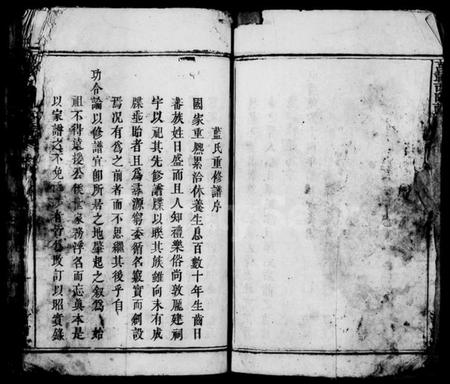 江西蓝氏族谱-万载西隅蓝氏族谱 [1卷].pdf电子版插图3