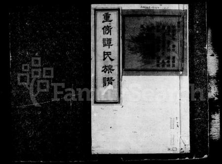 湖南谭氏族谱-南丰谭氏续修族谱 [20卷,首1卷].pdf电子版插图1