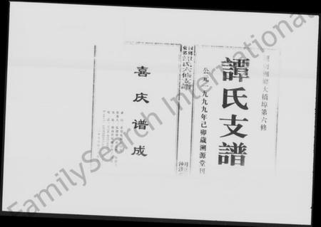 湖南谭氏族谱-湘乡东郊谭氏六修支谱 [4卷].pdf电子版插图2