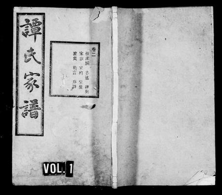 湖南谭氏族谱-沩宁河头谭氏家谱.pdf电子版插图1