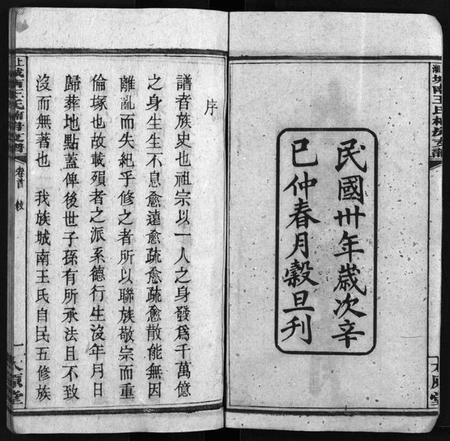 湖南王氏族谱-上湘城南王氏楠房支谱 [4卷,首1卷].pdf电子版插图1