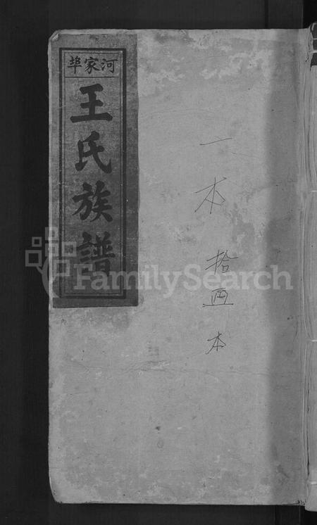 湖南王氏族谱-河家埠王氏族谱 [16卷].pdf电子版