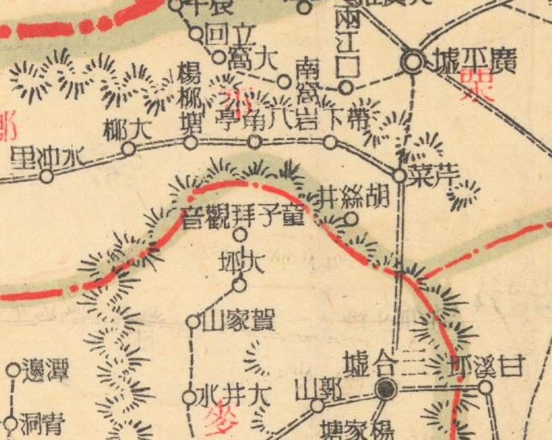 1940年湖南《临武县图》预览图1