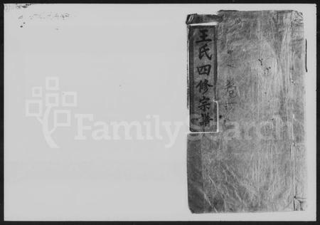 湖南王氏族谱-王氏四修宗谱 [20卷].pdf电子版插图1