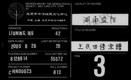 湖南王氏族谱-王氏四修宗谱 [21卷,含卷首].pdf电子版