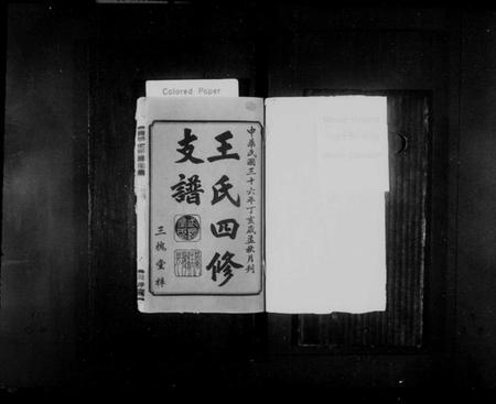 湖南王氏族谱-王氏四修支谱 [12卷].pdf电子版插图1