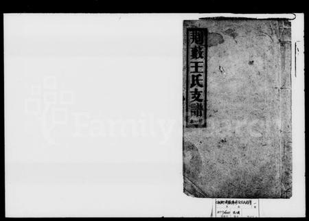 湖南王氏族谱-王氏支谱 [11卷].pdf电子版插图1