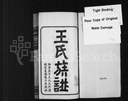 湖南王氏族谱-王氏族谱.pdf电子版插图2 湖南王氏族谱-王氏族谱.pdf电子版插图2