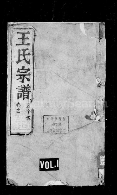 湖南王氏族谱-王氏族谱 [18卷,及卷首].pdf电子版插图1