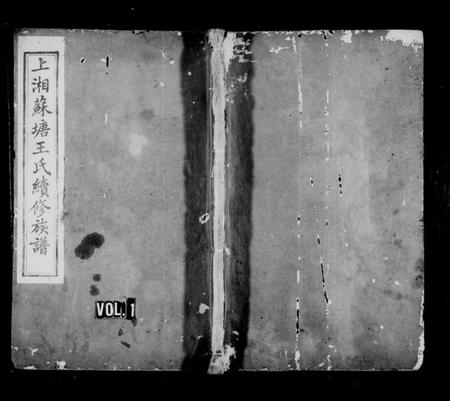 湖南王氏族谱-苏塘王氏续修族谱 [8卷,含卷首].pdf电子版插图1