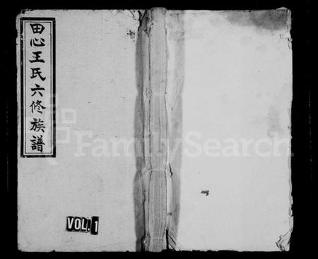 湖南王氏族谱-邵陵田心王氏六修族谱 [39卷,首末各1卷].pdf电子版插图1