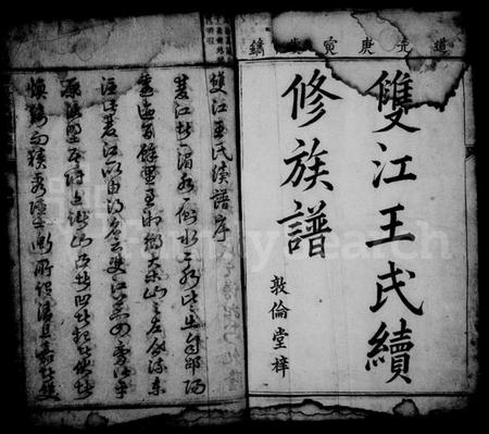 湖南王氏族谱-双江王氏续修族谱 [21卷,首1卷].pdf电子版插图2